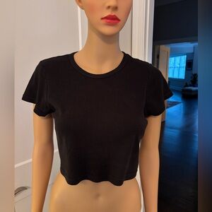 Calvin Klein Classic Black Crop Top